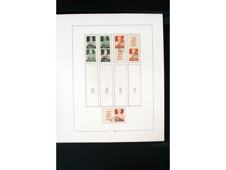 1872/1945, postfrische, ungebrauchte und gestempelte Sammlung mit u.a. Mi.-Nr. 66 (3), 438-39 (2), 456-58, 496-98, Bl.1, 2 et