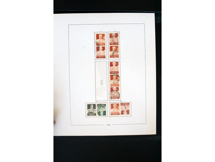 1872/1945, postfrische, ungebrauchte und gestempelte Sammlung mit u.a. Mi.-Nr. 66 (3), 438-39 (2), 456-58, 496-98, Bl.1, 2 et