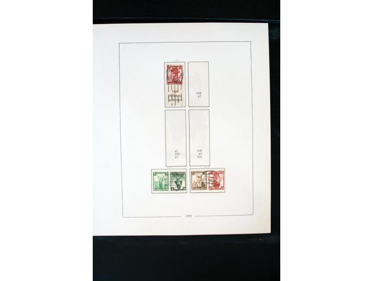 1872/1945, postfrische, ungebrauchte und gestempelte Sammlung mit u.a. Mi.-Nr. 66 (3), 438-39 (2), 456-58, 496-98, Bl.1, 2 et