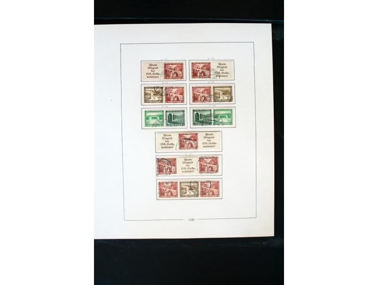 1872/1945, postfrische, ungebrauchte und gestempelte Sammlung mit u.a. Mi.-Nr. 66 (3), 438-39 (2), 456-58, 496-98, Bl.1, 2 et