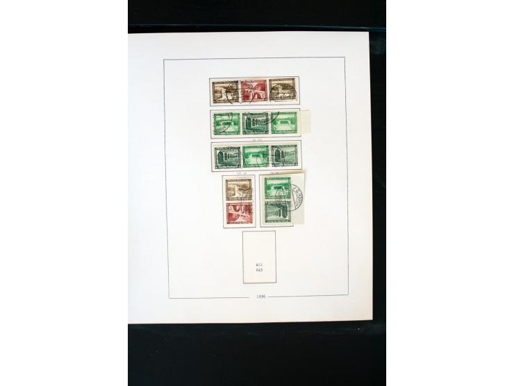 1872/1945, postfrische, ungebrauchte und gestempelte Sammlung mit u.a. Mi.-Nr. 66 (3), 438-39 (2), 456-58, 496-98, Bl.1, 2 et