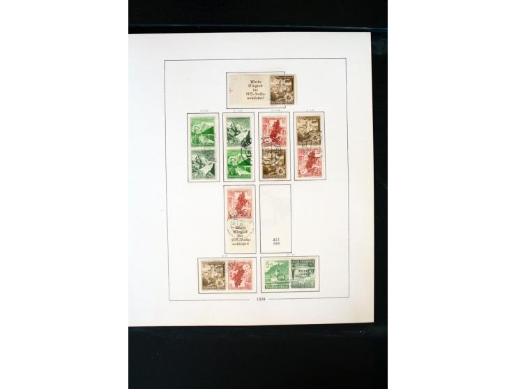 1872/1945, postfrische, ungebrauchte und gestempelte Sammlung mit u.a. Mi.-Nr. 66 (3), 438-39 (2), 456-58, 496-98, Bl.1, 2 et