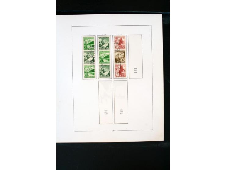 1872/1945, postfrische, ungebrauchte und gestempelte Sammlung mit u.a. Mi.-Nr. 66 (3), 438-39 (2), 456-58, 496-98, Bl.1, 2 et
