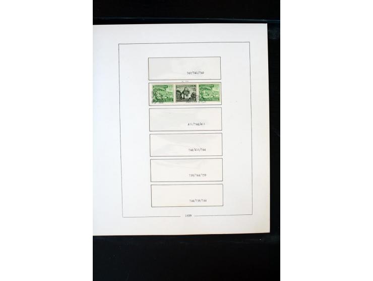 1872/1945, postfrische, ungebrauchte und gestempelte Sammlung mit u.a. Mi.-Nr. 66 (3), 438-39 (2), 456-58, 496-98, Bl.1, 2 et