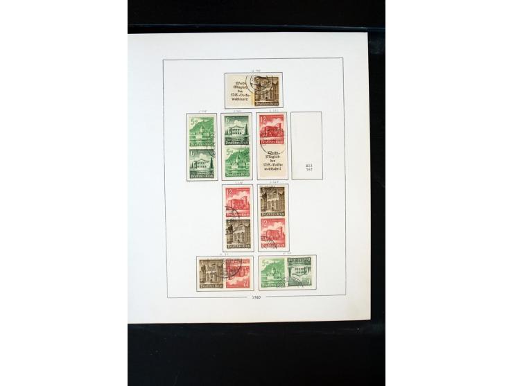 1872/1945, postfrische, ungebrauchte und gestempelte Sammlung mit u.a. Mi.-Nr. 66 (3), 438-39 (2), 456-58, 496-98, Bl.1, 2 et