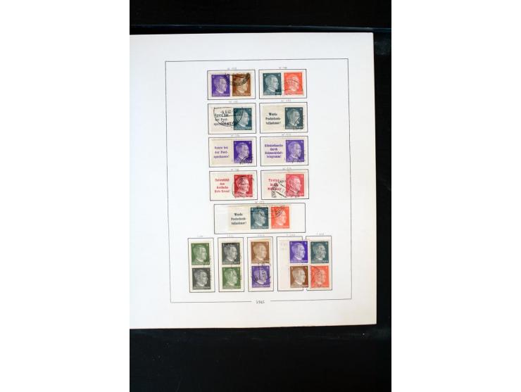1872/1945, postfrische, ungebrauchte und gestempelte Sammlung mit u.a. Mi.-Nr. 66 (3), 438-39 (2), 456-58, 496-98, Bl.1, 2 et