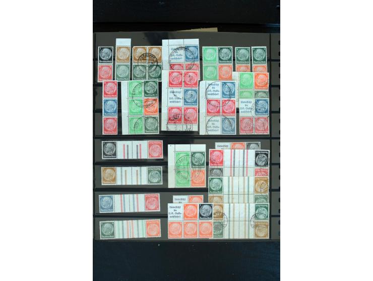 1872/1945, postfrische, ungebrauchte und gestempelte Sammlung mit u.a. Mi.-Nr. 66 (3), 438-39 (2), 456-58, 496-98, Bl.1, 2 et