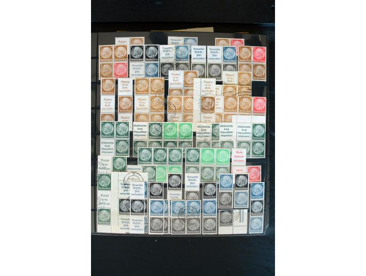 1872/1945, postfrische, ungebrauchte und gestempelte Sammlung mit u.a. Mi.-Nr. 66 (3), 438-39 (2), 456-58, 496-98, Bl.1, 2 et