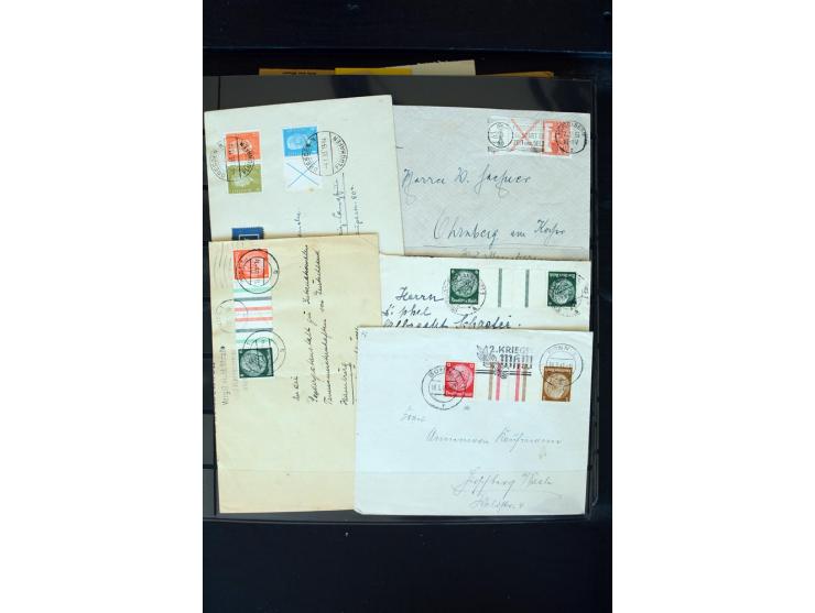 1872/1945, postfrische, ungebrauchte und gestempelte Sammlung mit u.a. Mi.-Nr. 66 (3), 438-39 (2), 456-58, 496-98, Bl.1, 2 et