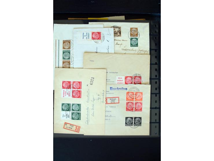 1872/1945, postfrische, ungebrauchte und gestempelte Sammlung mit u.a. Mi.-Nr. 66 (3), 438-39 (2), 456-58, 496-98, Bl.1, 2 et