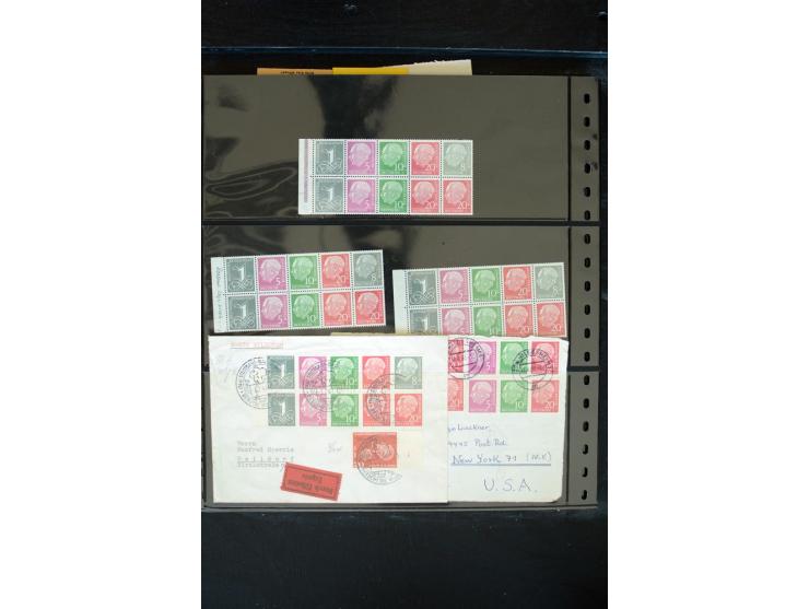 1872/1945, postfrische, ungebrauchte und gestempelte Sammlung mit u.a. Mi.-Nr. 66 (3), 438-39 (2), 456-58, 496-98, Bl.1, 2 et