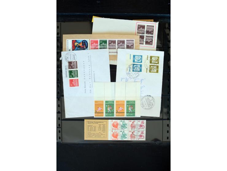 1872/1945, postfrische, ungebrauchte und gestempelte Sammlung mit u.a. Mi.-Nr. 66 (3), 438-39 (2), 456-58, 496-98, Bl.1, 2 et