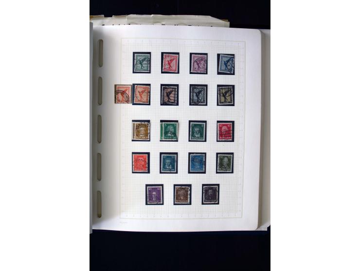 1872/1945, gestempelte Sammlung mit einigen ungebrauchten mit u.a. Mi.-Nr. 438-39, 439I, 456-58, 496-98, Bl.3 ungebraucht etc