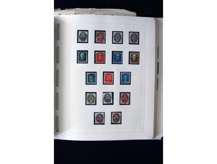 1872/1945, gestempelte Sammlung mit einigen ungebrauchten mit u.a. Mi.-Nr. 438-39, 439I, 456-58, 496-98, Bl.3 ungebraucht etc