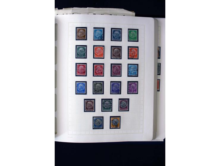 1872/1945, gestempelte Sammlung mit einigen ungebrauchten mit u.a. Mi.-Nr. 438-39, 439I, 456-58, 496-98, Bl.3 ungebraucht etc