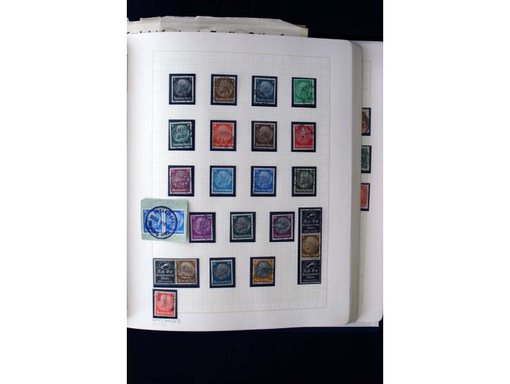 1872/1945, gestempelte Sammlung mit einigen ungebrauchten mit u.a. Mi.-Nr. 438-39, 439I, 456-58, 496-98, Bl.3 ungebraucht etc