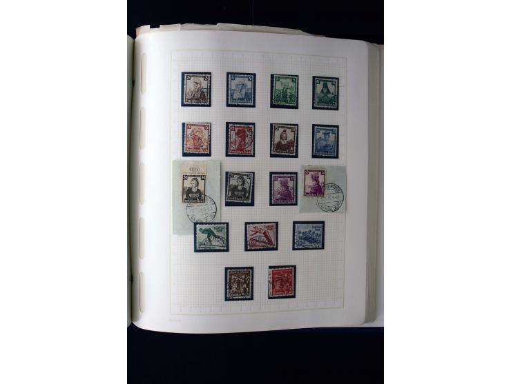 1872/1945, gestempelte Sammlung mit einigen ungebrauchten mit u.a. Mi.-Nr. 438-39, 439I, 456-58, 496-98, Bl.3 ungebraucht etc