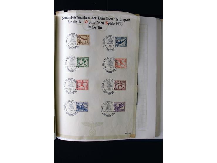 1872/1945, gestempelte Sammlung mit einigen ungebrauchten mit u.a. Mi.-Nr. 438-39, 439I, 456-58, 496-98, Bl.3 ungebraucht etc