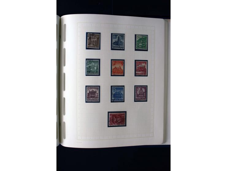 1872/1945, gestempelte Sammlung mit einigen ungebrauchten mit u.a. Mi.-Nr. 438-39, 439I, 456-58, 496-98, Bl.3 ungebraucht etc
