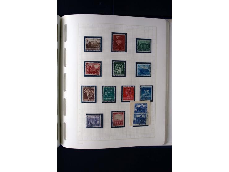 1872/1945, gestempelte Sammlung mit einigen ungebrauchten mit u.a. Mi.-Nr. 438-39, 439I, 456-58, 496-98, Bl.3 ungebraucht etc
