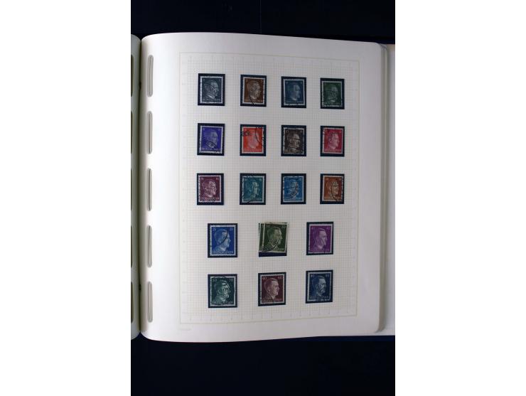 1872/1945, gestempelte Sammlung mit einigen ungebrauchten mit u.a. Mi.-Nr. 438-39, 439I, 456-58, 496-98, Bl.3 ungebraucht etc