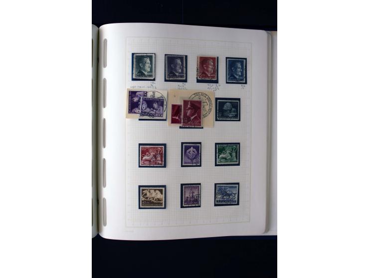 1872/1945, gestempelte Sammlung mit einigen ungebrauchten mit u.a. Mi.-Nr. 438-39, 439I, 456-58, 496-98, Bl.3 ungebraucht etc