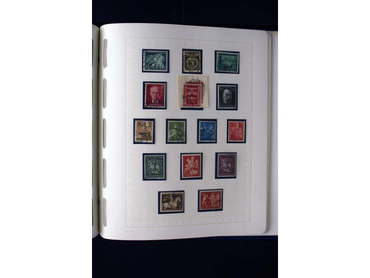 1872/1945, gestempelte Sammlung mit einigen ungebrauchten mit u.a. Mi.-Nr. 438-39, 439I, 456-58, 496-98, Bl.3 ungebraucht etc