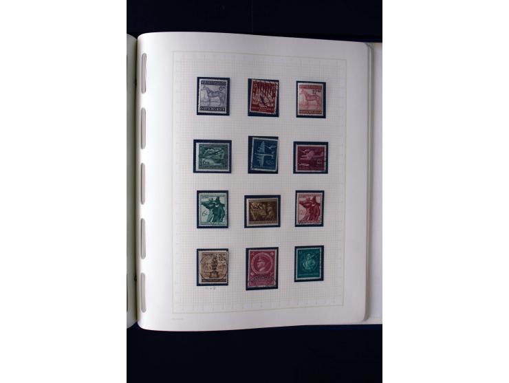 1872/1945, gestempelte Sammlung mit einigen ungebrauchten mit u.a. Mi.-Nr. 438-39, 439I, 456-58, 496-98, Bl.3 ungebraucht etc