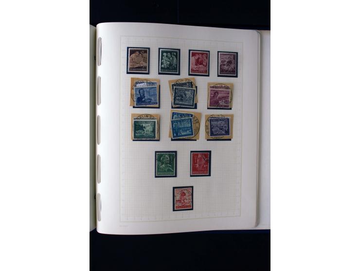 1872/1945, gestempelte Sammlung mit einigen ungebrauchten mit u.a. Mi.-Nr. 438-39, 439I, 456-58, 496-98, Bl.3 ungebraucht etc