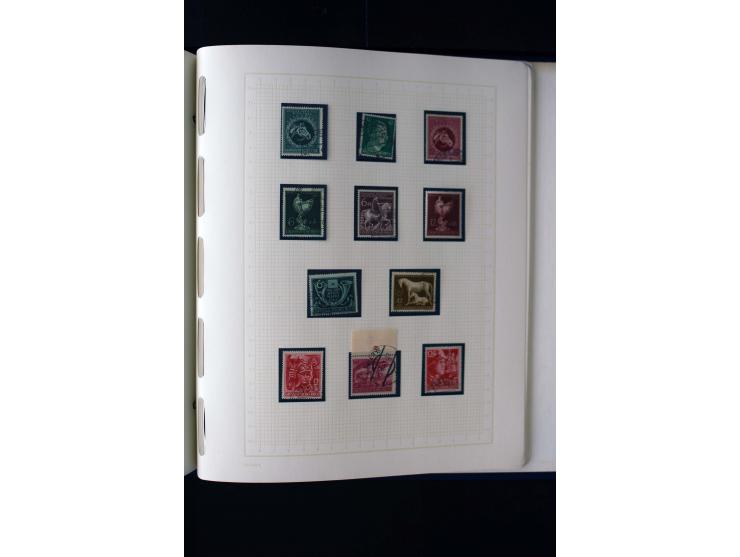1872/1945, gestempelte Sammlung mit einigen ungebrauchten mit u.a. Mi.-Nr. 438-39, 439I, 456-58, 496-98, Bl.3 ungebraucht etc