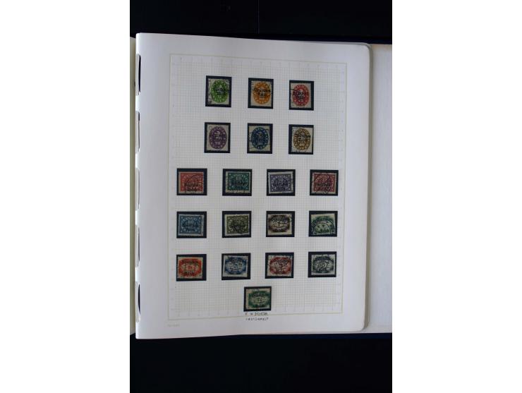 1872/1945, gestempelte Sammlung mit einigen ungebrauchten mit u.a. Mi.-Nr. 438-39, 439I, 456-58, 496-98, Bl.3 ungebraucht etc