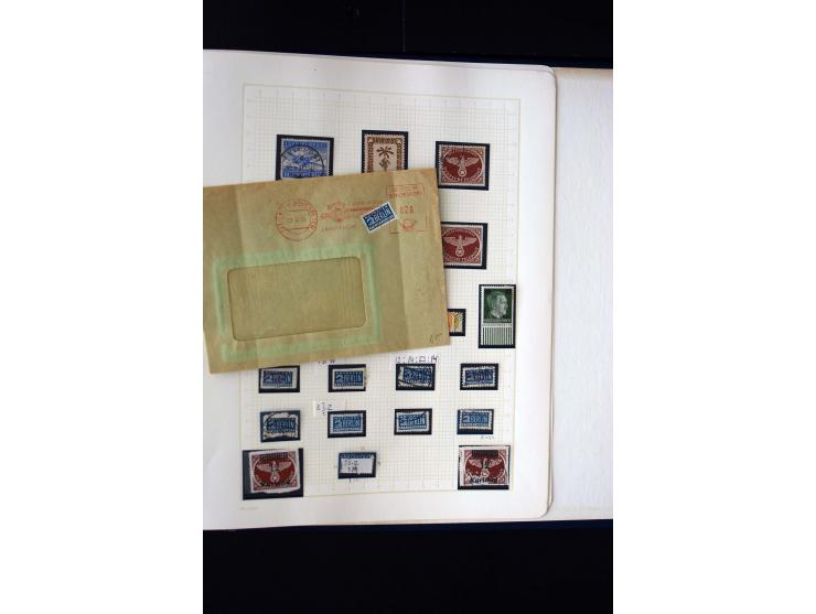1872/1945, gestempelte Sammlung mit einigen ungebrauchten mit u.a. Mi.-Nr. 438-39, 439I, 456-58, 496-98, Bl.3 ungebraucht etc