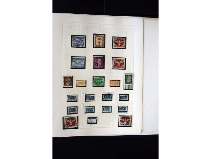 1872/1945, gestempelte Sammlung mit einigen ungebrauchten mit u.a. Mi.-Nr. 438-39, 439I, 456-58, 496-98, Bl.3 ungebraucht etc