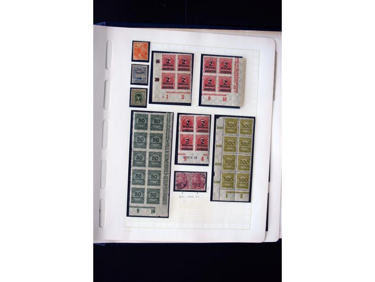 1872/1945, gestempelte Sammlung mit einigen ungebrauchten mit u.a. Mi.-Nr. 438-39, 439I, 456-58, 496-98, Bl.3 ungebraucht etc