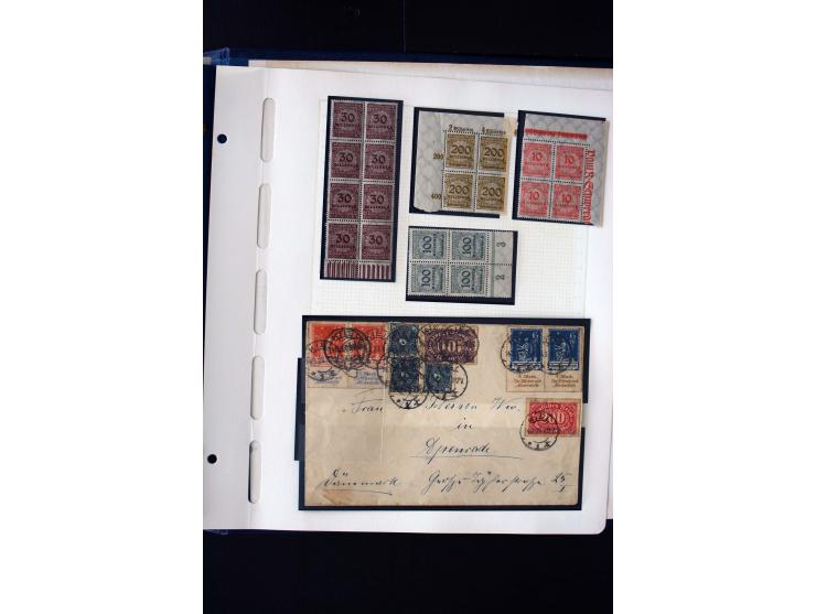 1872/1945, gestempelte Sammlung mit einigen ungebrauchten mit u.a. Mi.-Nr. 438-39, 439I, 456-58, 496-98, Bl.3 ungebraucht etc