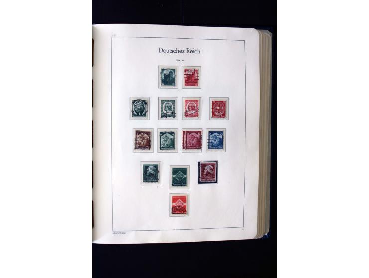 1872/1945, ungebrauchte und gestempelte Sammlung mit u.a. Mi.-Nr. 66II, 438-39, 456-58, 496-98, Bl.1 und 3 etc., dazu etwas B