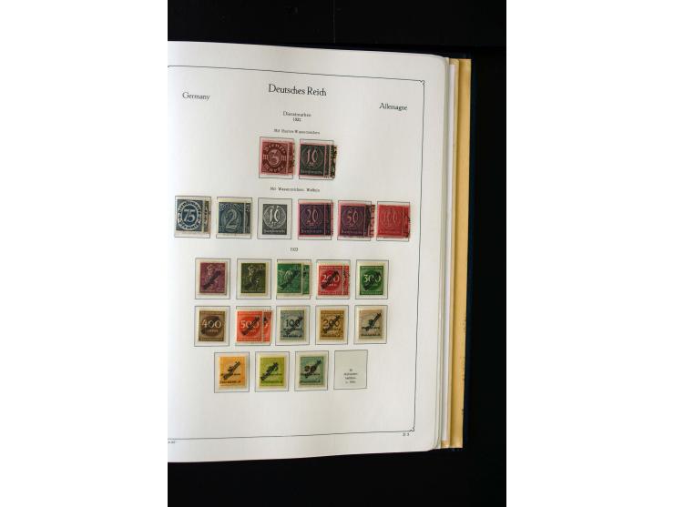 1872/1945, ungebrauchte und gestempelte Sammlung mit u.a. Mi.-Nr. 66II, 438-39, 456-58, 496-98, Bl.1 und 3 etc., dazu etwas B