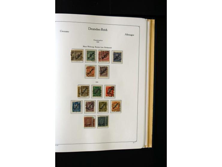 1872/1945, ungebrauchte und gestempelte Sammlung mit u.a. Mi.-Nr. 66II, 438-39, 456-58, 496-98, Bl.1 und 3 etc., dazu etwas B