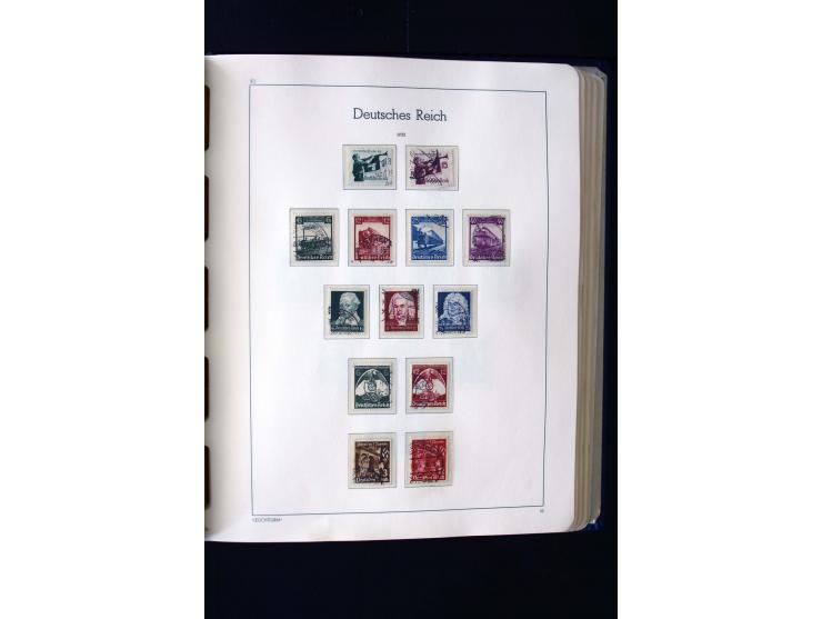 1872/1945, ungebrauchte und gestempelte Sammlung mit u.a. Mi.-Nr. 66II, 438-39, 456-58, 496-98, Bl.1 und 3 etc., dazu etwas B
