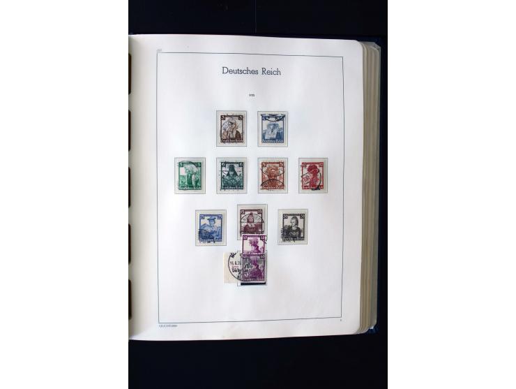 1872/1945, ungebrauchte und gestempelte Sammlung mit u.a. Mi.-Nr. 66II, 438-39, 456-58, 496-98, Bl.1 und 3 etc., dazu etwas B