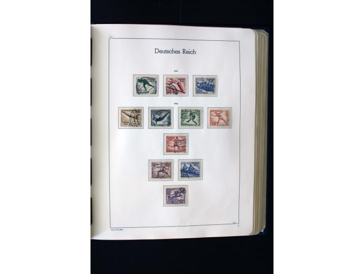 1872/1945, ungebrauchte und gestempelte Sammlung mit u.a. Mi.-Nr. 66II, 438-39, 456-58, 496-98, Bl.1 und 3 etc., dazu etwas B