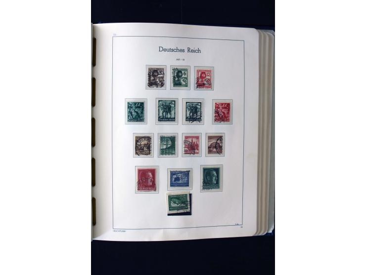 1872/1945, ungebrauchte und gestempelte Sammlung mit u.a. Mi.-Nr. 66II, 438-39, 456-58, 496-98, Bl.1 und 3 etc., dazu etwas B