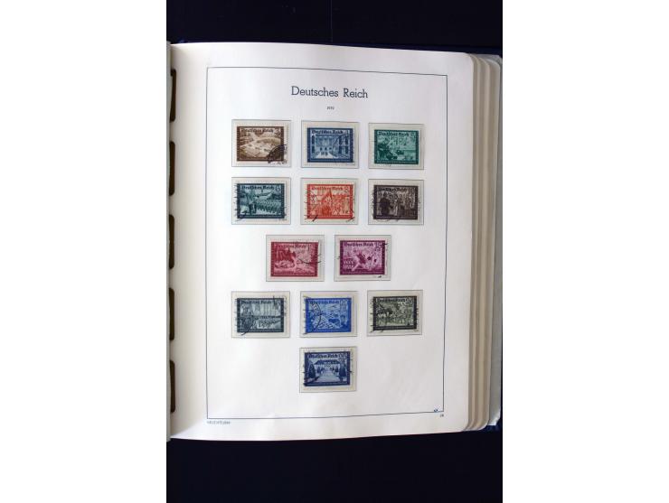 1872/1945, ungebrauchte und gestempelte Sammlung mit u.a. Mi.-Nr. 66II, 438-39, 456-58, 496-98, Bl.1 und 3 etc., dazu etwas B