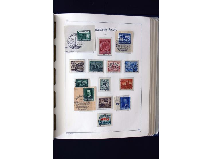 1872/1945, ungebrauchte und gestempelte Sammlung mit u.a. Mi.-Nr. 66II, 438-39, 456-58, 496-98, Bl.1 und 3 etc., dazu etwas B