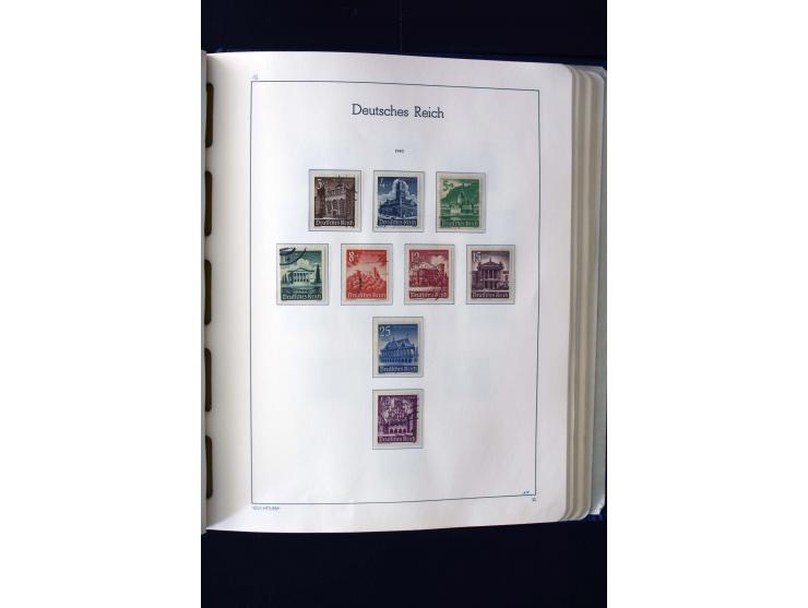 1872/1945, ungebrauchte und gestempelte Sammlung mit u.a. Mi.-Nr. 66II, 438-39, 456-58, 496-98, Bl.1 und 3 etc., dazu etwas B