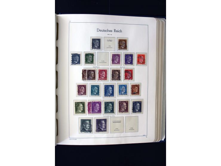 1872/1945, ungebrauchte und gestempelte Sammlung mit u.a. Mi.-Nr. 66II, 438-39, 456-58, 496-98, Bl.1 und 3 etc., dazu etwas B
