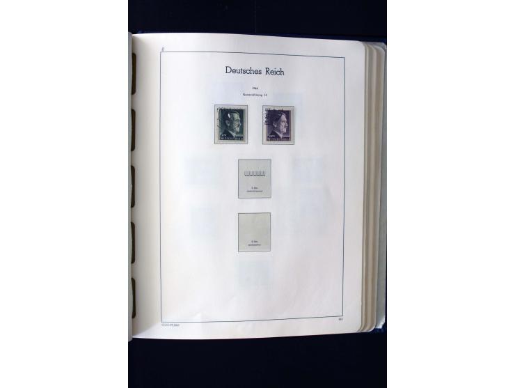 1872/1945, ungebrauchte und gestempelte Sammlung mit u.a. Mi.-Nr. 66II, 438-39, 456-58, 496-98, Bl.1 und 3 etc., dazu etwas B