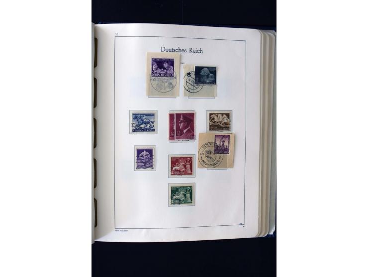 1872/1945, ungebrauchte und gestempelte Sammlung mit u.a. Mi.-Nr. 66II, 438-39, 456-58, 496-98, Bl.1 und 3 etc., dazu etwas B