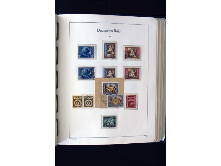 1872/1945, ungebrauchte und gestempelte Sammlung mit u.a. Mi.-Nr. 66II, 438-39, 456-58, 496-98, Bl.1 und 3 etc., dazu etwas B