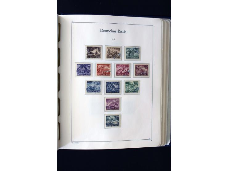 1872/1945, ungebrauchte und gestempelte Sammlung mit u.a. Mi.-Nr. 66II, 438-39, 456-58, 496-98, Bl.1 und 3 etc., dazu etwas B